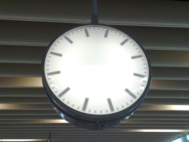 clock with no hands