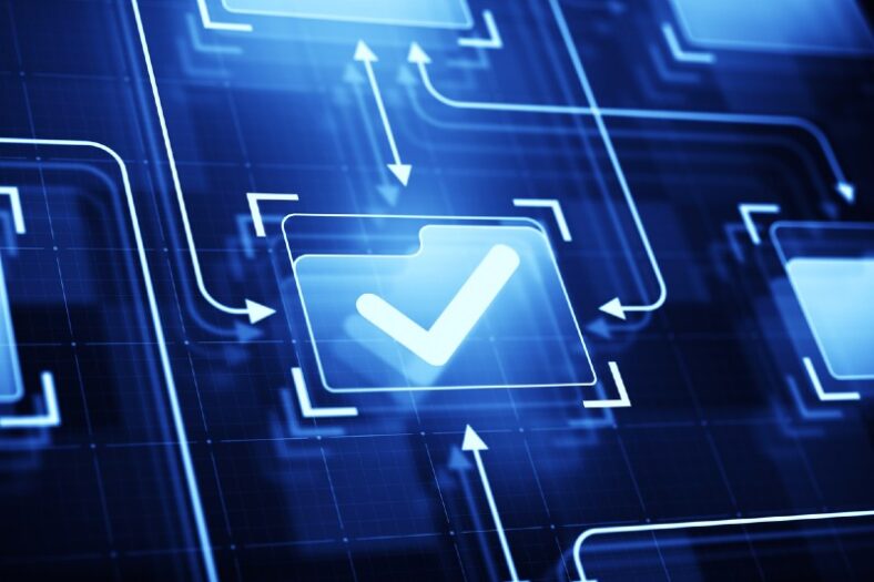 Document with check mark